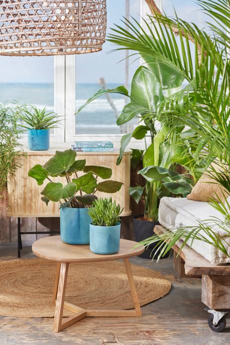 the ocean collection round 16cm atlantic blue